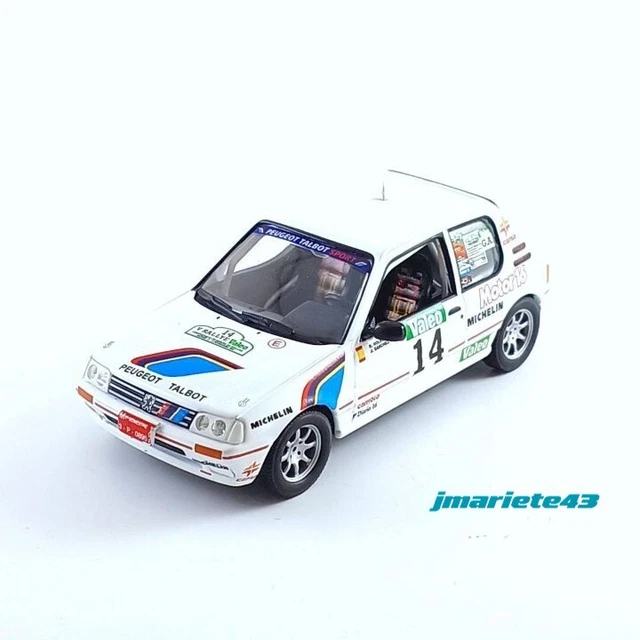 Peugeot 205 GTI 1.9 R. Holke - J. Sánchez Rally Valeo 1988 #14 1:43
