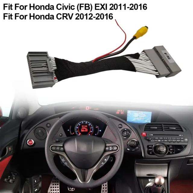 Brand New Rear View Cable Adapter Cable Electronic Components For Honda-CRV