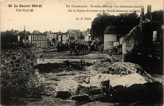 CPA in Champagne SUIPPES. MARNE La charming localite (346397)