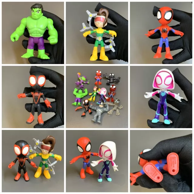 Marvel Spidey And His Amazing Friends Ghost Spider Doc Ock Action Figure Toys