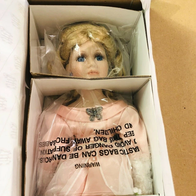 Heritage Signature Collection Porcelain Doll Butterfly Princess #12269 NEW Box