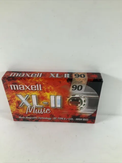 1X MAXELL XL-II 90 Music Blank Sealed Cassette Tapes, IEC Type II High Bias  $21.24 - PicClick AU
