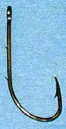 Eagle Claw 186 #6 Bronze Baitholder Hook 100Ct