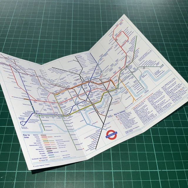 London Underground Map Journey Planner FOR SALE! PicClick UK