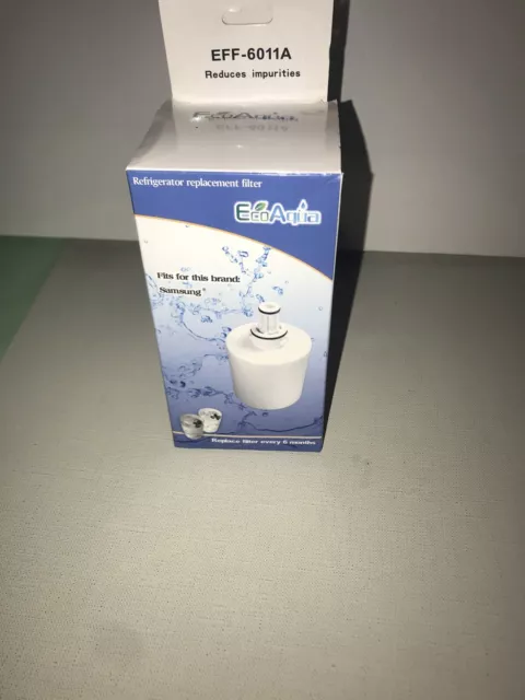 EcoAqua EFF-6011A Water Filter for Samsung DA2900003 **NEW SEALED**