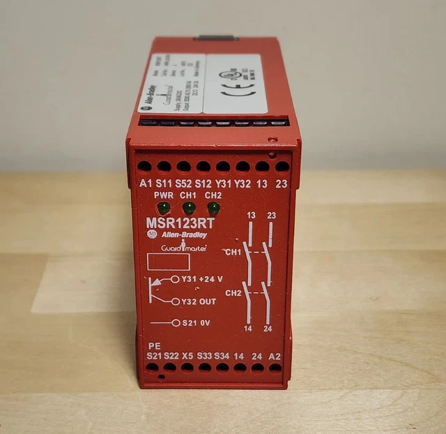 Allen-Bradley 440R-J23106 Safety Relay MSR123RT