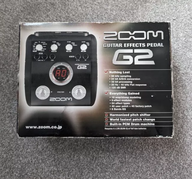 Zoom G2 Guitar Effects Pedal