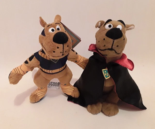 SCOOBY DOO PLUSH Halloween Talking Dracula And Scoob Plush Toy 8" with