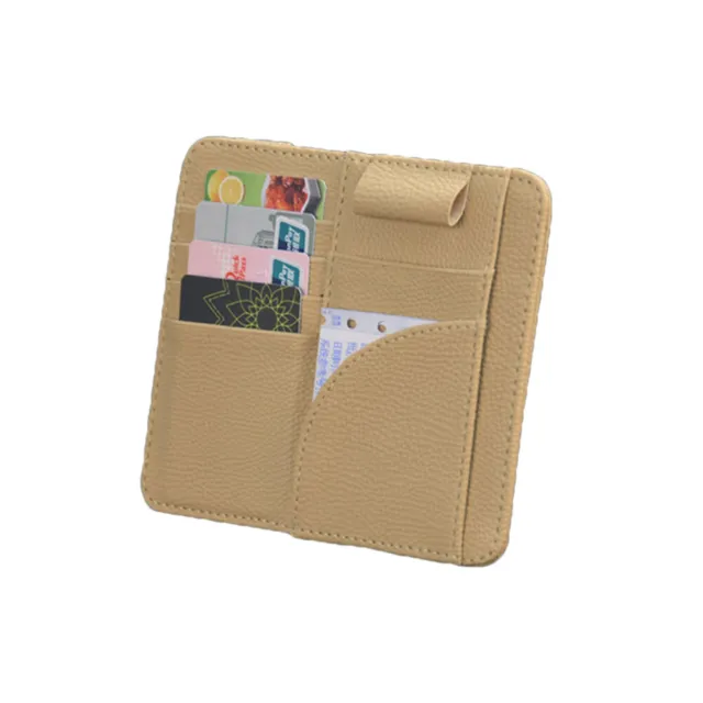 Porta carte Sun Visor veicolo borsa portaoggetti organizer tascabile laterale