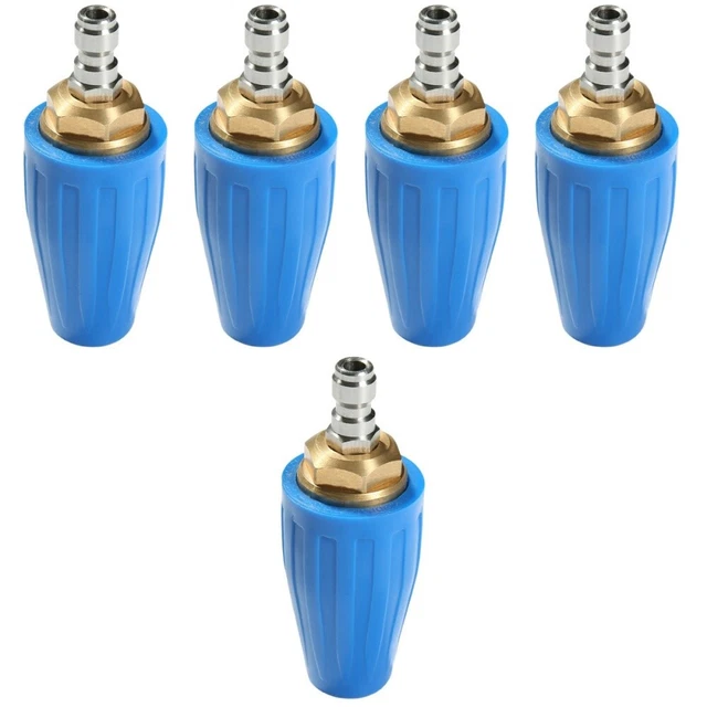 5x Patio Jardin Nettoyeur haute pression Tuyau Attachement Power Washer Buse