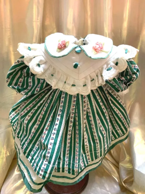 💗💗Ancienne Robe  Et Dentelle Pour Poupee Ancienne Jumeau, Bru, Steiner, Sfbj