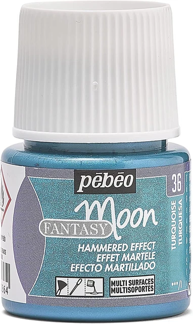 Pebeo 167036 45 ml Fantasy Moon, turquesa