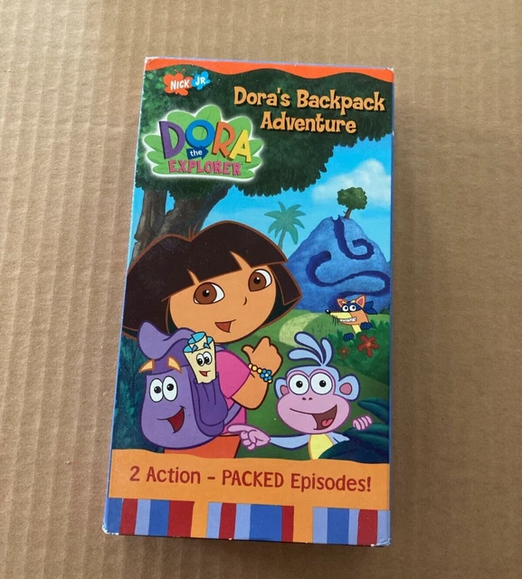 Dora The Explorer Dora S Backpack Adventure Vhs Nicke vrogue.co