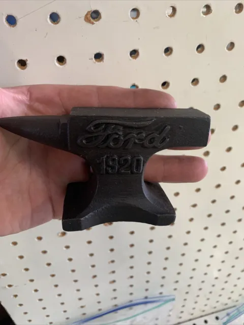 Cast Iron Ford Tractor 1920 Mini Anvil Salesman Sample Tool SAME DAY SHIPPING