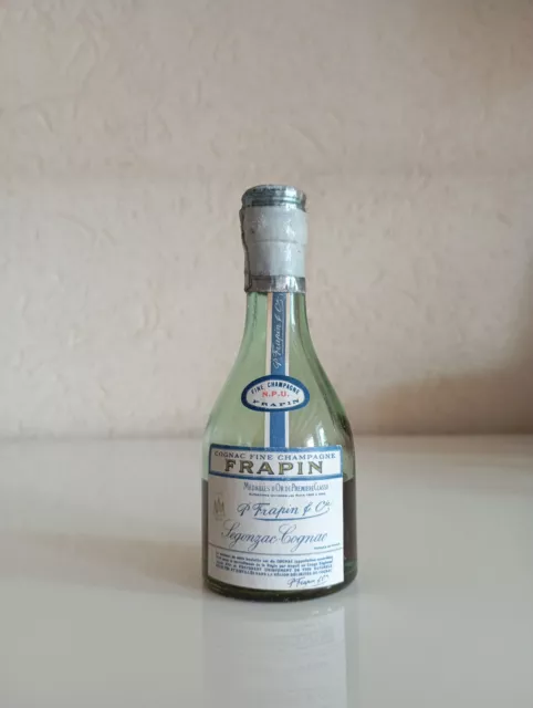 Very old mini bottle cognac Frapin NPU 5cl