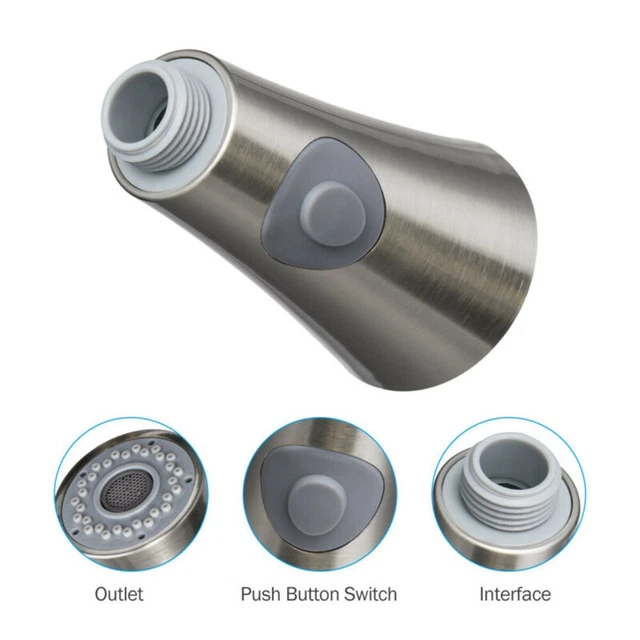 Rociador de cabezal de ducha para ahorrar agua rociador lavabo de cocina herramienta duradera