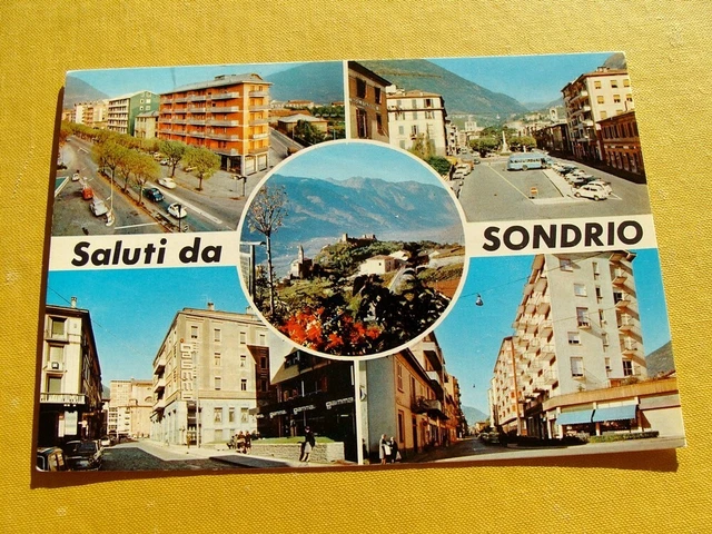 (FG.A95) Saluti da SONDRIO - VEDUTE VEDUTINE (vg 1969)