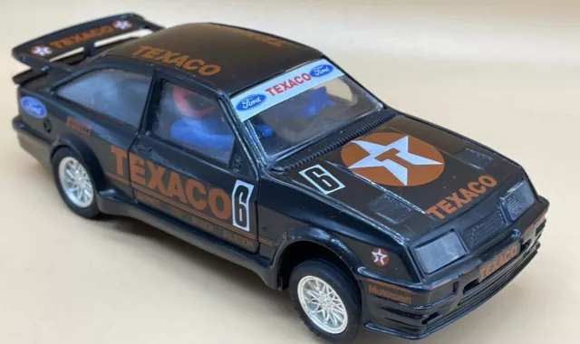 Ford Sierra Scalextric Texaco Cosworth C455 RS500 Auto Pirelli No.6 Steve Race