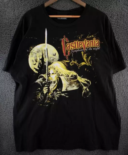VTG Castlevania Shirt Men XL 90s Video Game Promo Graphic Symphony Night