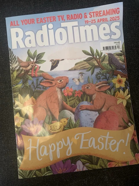 RADIO TIMES MAGAZINE 19 April 2025 Easter £1.75 - PicClick UK