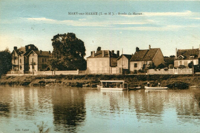 CARTE MARY SUR MARNE Bords de Marne EUR 5,00 PicClick FR