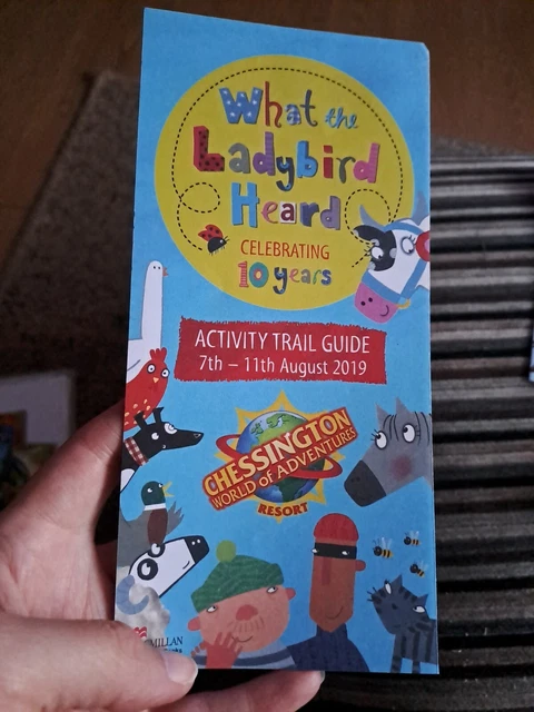 Chessington World Of Adventures Resort What The Ladybird Heard Trail Guide 2019