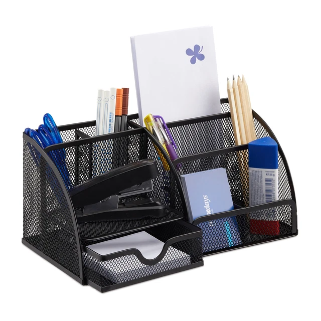 Schreibtischorganizer Büroorganizer Schreibtischbox Tischorganizer 6Ablagen Mesh