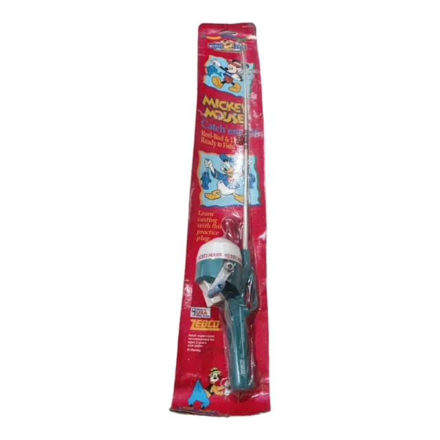 Mickey Mouse Fishing Rod FOR SALE! - PicClick
