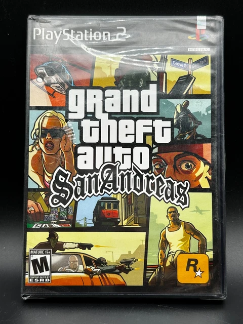 GTA San Andreas Ps2 Sous Blister - Jeux vidéo