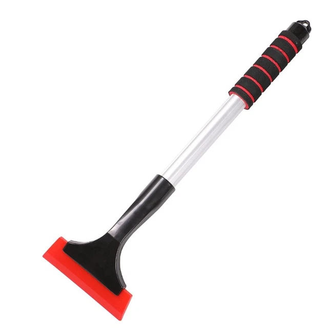 Extendable Ice Scraper Snow Brush Detachable Snow Removal Tool with Foam HanU9H4