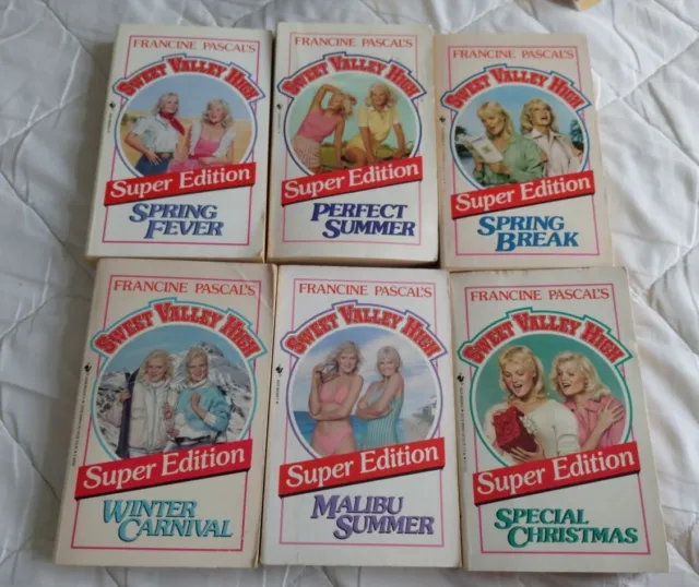 X6 Sweet Valley High super editions francine pascal A