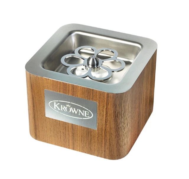Krowne Metal Royal Series Drop-in Liquid CO2 Glass Froster w/ Wood Finish