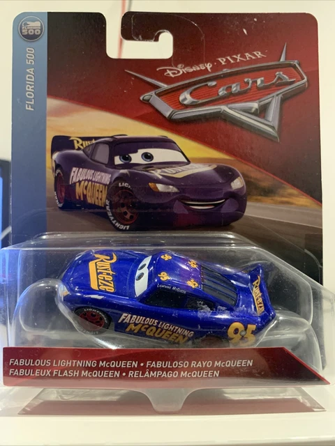 DISNEY PIXAR CARS 3 Fabulous Lightning McQueen Mattel Disney Die-Cast £ ...