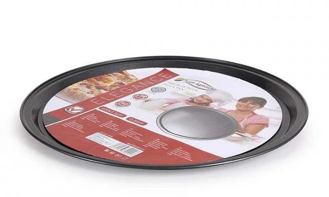 Horno Acero Carbono Bandeja Pizza PIZZA 33x1.5cm-0.5mm San Ignacio