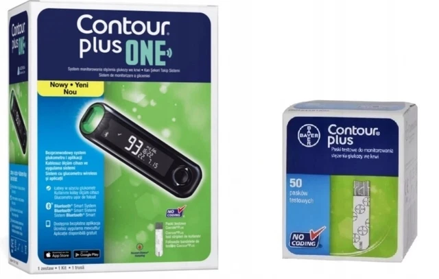 Glukometr Contour Plus One + 55 testów ¡ENVÍO GRATUITO!¡!