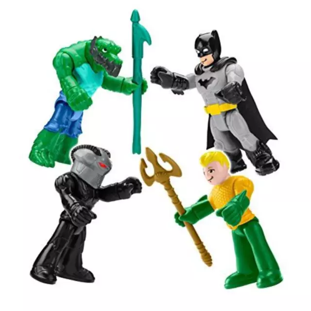 Fisher Price Imaginext DC Super Friends Heroes & Villains Batman & Aquaman DPD99