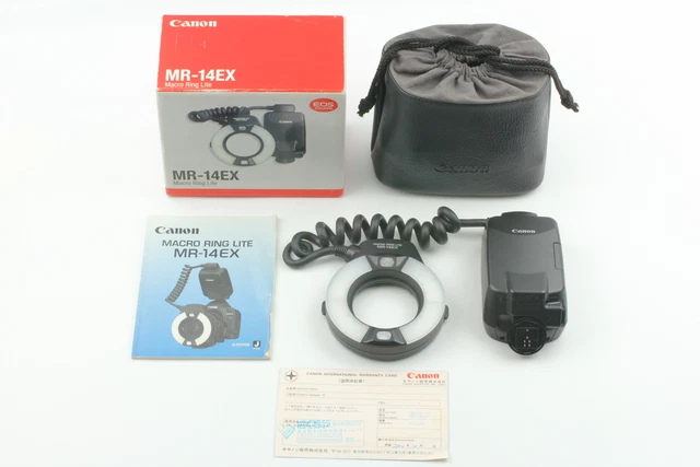 [ Mint en Boîte] Canon MR-14EX Macro Anneau Lite Flash Lumière pour EOS De Japon