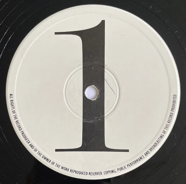 THE CURE -THE Upstairs Room/The Walk- Rare UK 12” Test Pressing (Vinyl