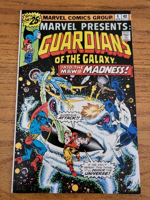Marvel Presents 4 Guardians of the Galaxy 1st Nikki Gold Aleta High Grade