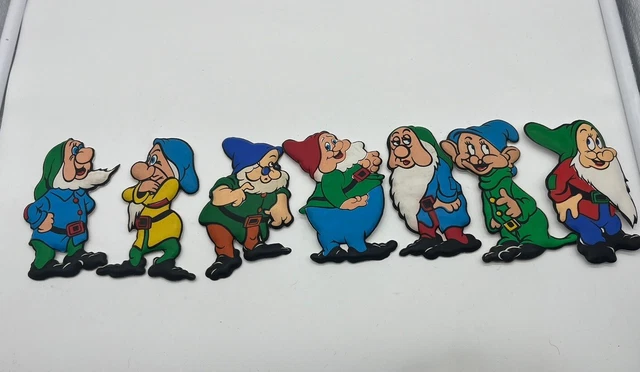 Plasteco Formaggino Mio Serie Biancaneve 1965 Locatelli I 7 Nani