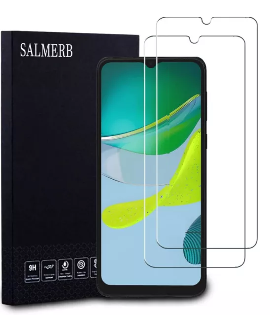 2 PACK 9H Tempered Glass Screen Protector Moto G53 G14 E13 E32 G51 G50 G82 G31