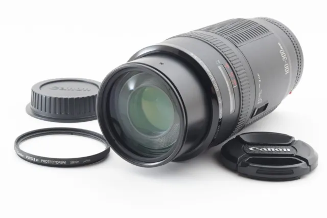 Canon 100-300mm f/5.6 Telephoto Zoom Lens Macro for EF Mount w/Filter 320