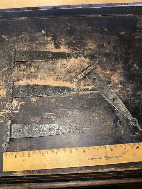 4 Vintage 6.5" Cabinet Door (Strap Hinges) 1950’s era from old House reclaimed!