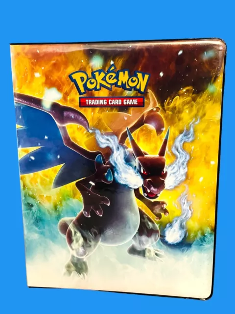 Ultra-Pro 9-Pocket Pokemon Card Binder/Portfolio ft. X&Y Mega Charizard Mint