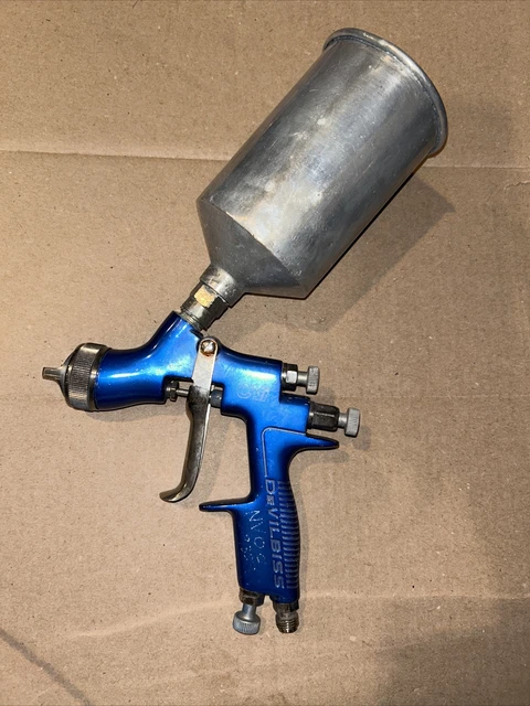 DeVilbiss CVi Paint Spray Gun with Hopper P1-12 Bar