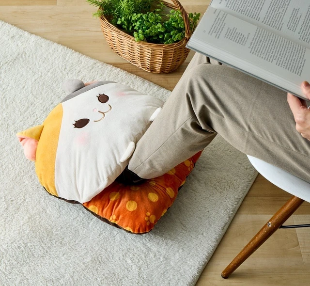 FINAL FANTASY XIV Fan Festival 2024 Fat Cat Foot Warmer FF14 EUR 102,58