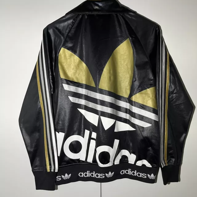 Adidas Chile 62 Herren Jacke Gr. S Trainingsjacke Firebird Gold Vintage Retro