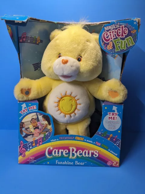 2004 14 Inch Singing Best Friend and Funshine Care Bears /both 