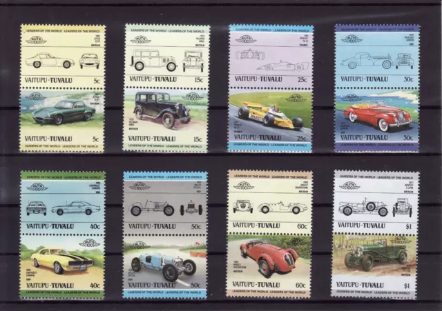 briefmarken set vaitupu tuvalu auto 100 1961 lotus elite