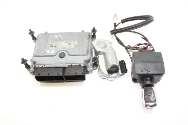 MERCEDES-BENZ A209 CLK280 Auto Moteur ECU Set A2721533391 3.0 Essence 170kw 2005